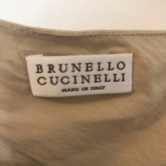 Draped Silk Grecian Brunello Cucinelli Dress - Picture 4 of 8